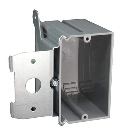 adjustable electrical outlet box|single gang adjustable outlet box.